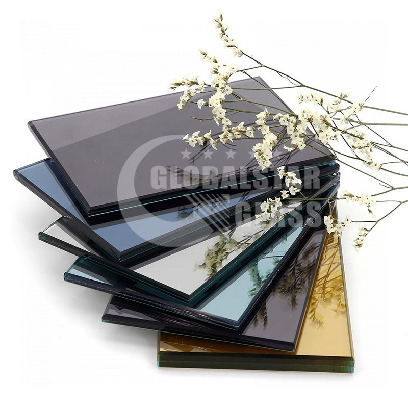 laminated glass unbreakable glass sheet /colored